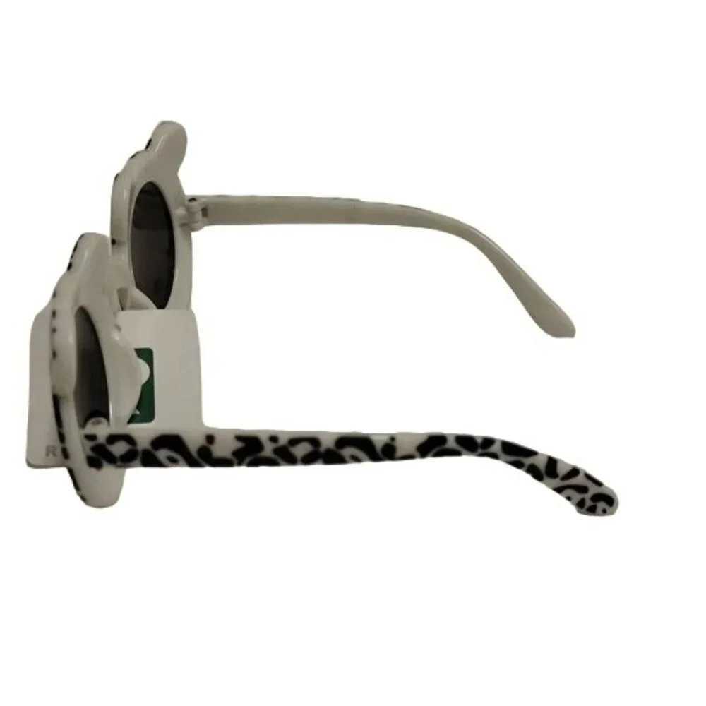 Royal King Sunglasses Bear with Ears Children Kids Black White Animal Print